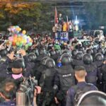 55 people injured in clashes at Bangkok protests | Thaiger