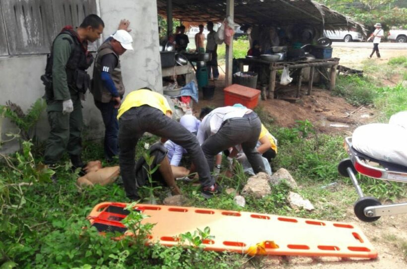 Clash with kratom smugglers by Songhkla border leaves 1 Malaysian cop killed and 1 injured