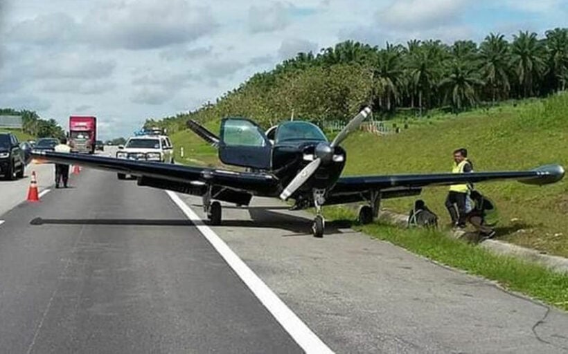 Technical issues force Singapore aircraft to land on Malaysian highway – VIDEO