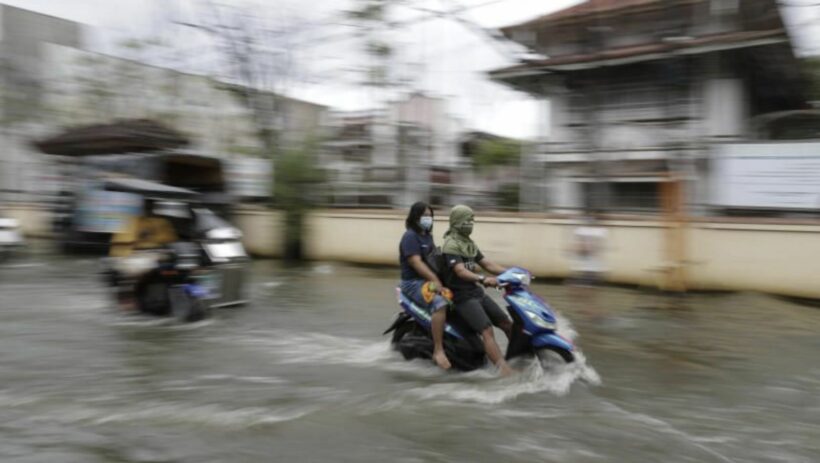 34 Thai provinces affected by heavy rains and flooding, typhoon ‘Goni’ heads towards Vietnam