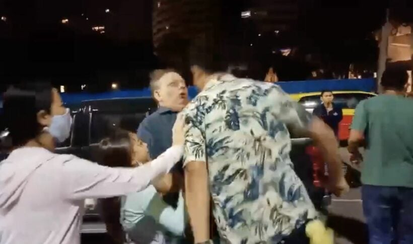 52 year old Russian head-butted by Thai protest leader in Pattaya