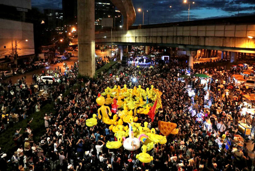 More protest rallies today and tomorrow around Bangkok