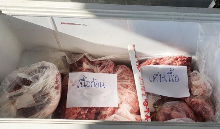 Pork dyed with pig blood sold as expensive beef in Bangkok