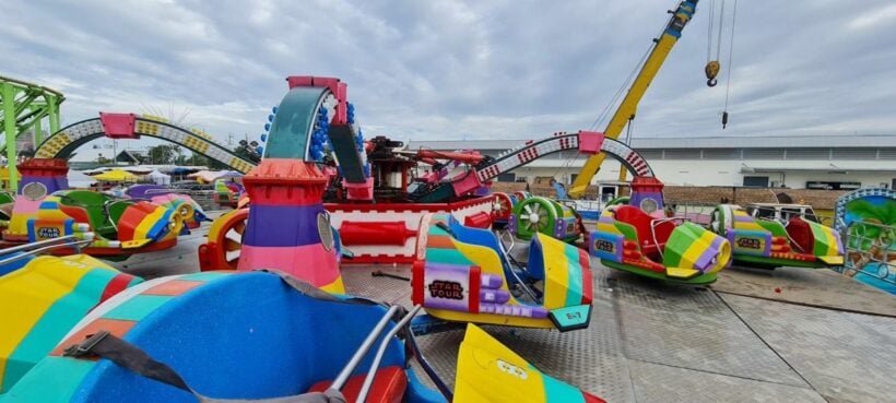 Children injured on Hua Hin carnival ride, no safety certification submitted