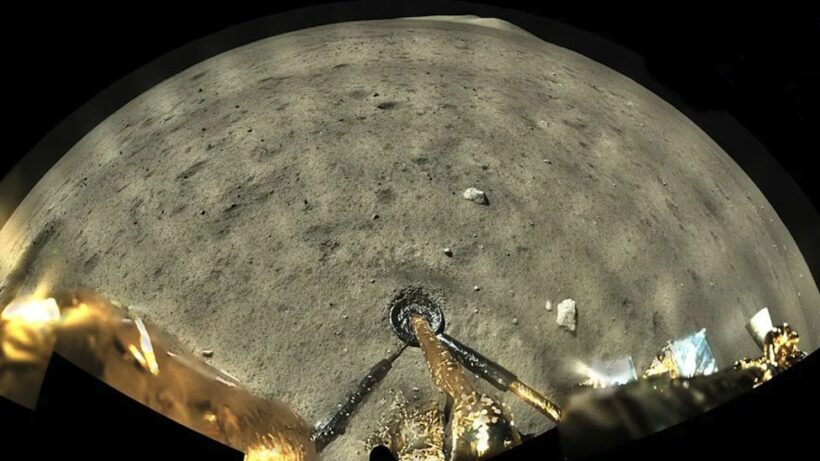 Chinese probe heads back to Earth after spending 2 days on the Moon