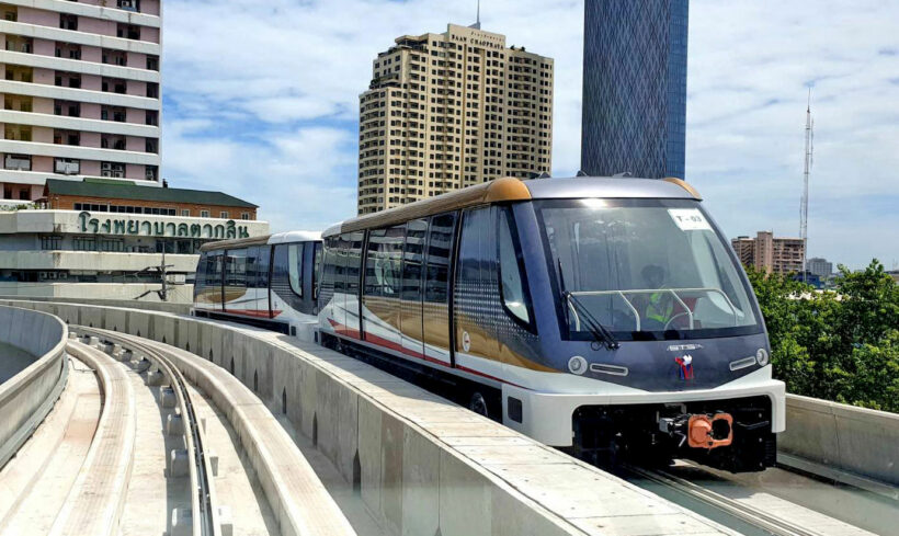 New BTS Gold Line Will Ready By June 2021 With Trains To ICONSIAM