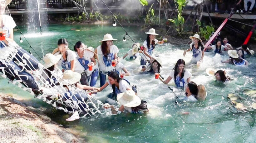 Shaken but not stirred – Miss Thailand contestants get an unplanned swim | VIDEO | The Thaiger