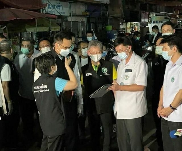 Samut Sakhon governor tests positive for Covid-19, public health minister in quarantine