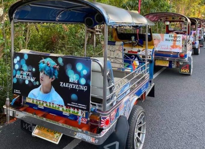 K-Pop fan-funded billboards move from BTS and MRT stations to tuks tuks to support protesters