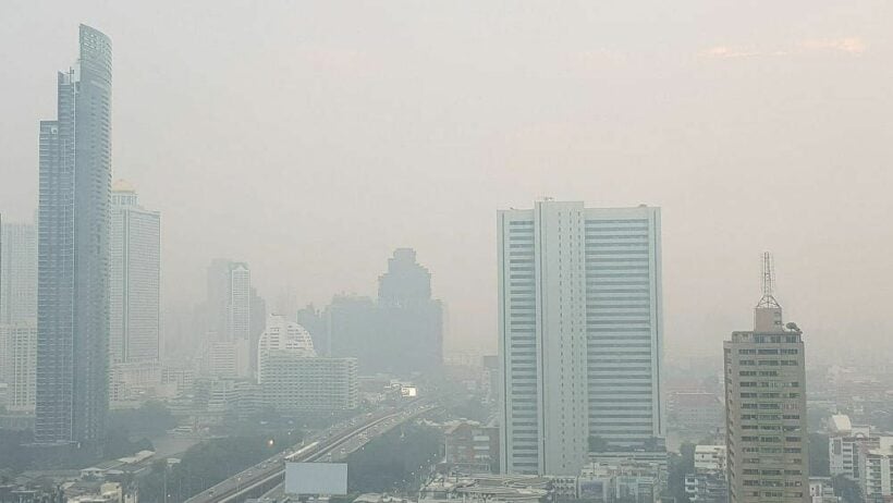 PM2.5 over the limit in 21 areas of Bangkok