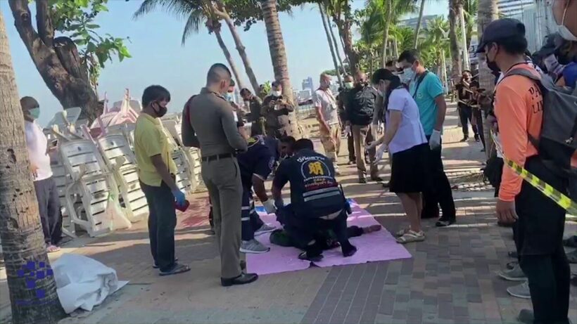 Man arrested for allegedly stabbing a woman to death at Pattaya Beach