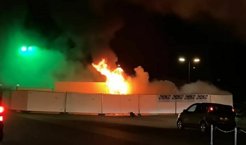 Anti-lockdown protests in the Netherlands turn violent, Covid-19 testing centre burnt down