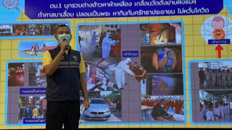 27 migrants allegedly disguised as monks arrested on illegal entry charges, Bangkok abbot under investigation