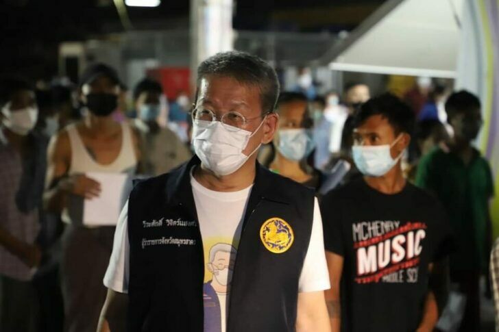 Samut Sakhon governor remains on ventilator with serious lung infection after Covid-19