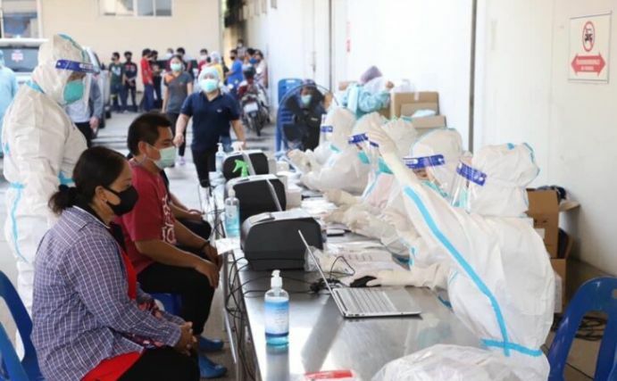 900 more Covid-19 cases in Samut Sakhon detected in mass testing