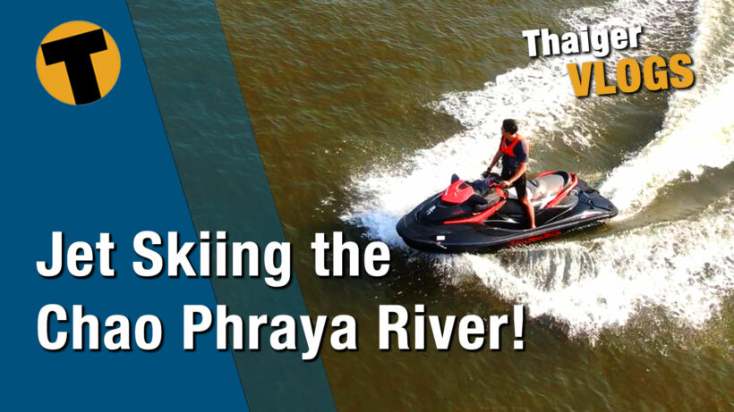 Thai temple tour, via a jet ski on Bangkok’s Chao Phraya | VIDEO