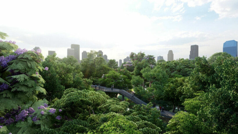 Bangkok’s future is green, forest park project set to finish next year