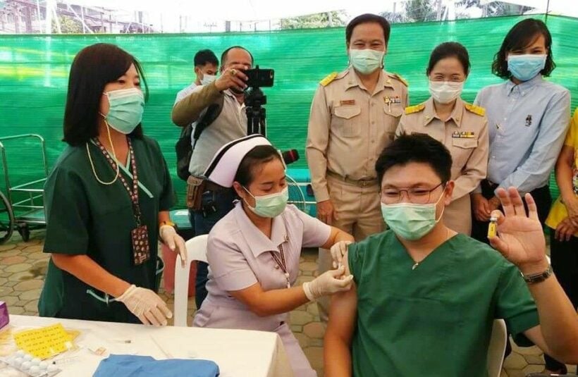 Vaccine rollout underway in Phuket as province receives 4,000 doses