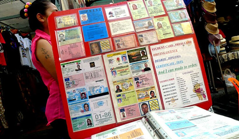 Officials tracking down foreigners with fake IDs opening up illegal businesses in Chiang Rai