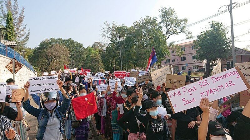 3 protesters die overnight in Yangon, Myanmar