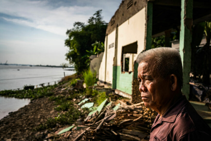 Homes and highways in Vietnam are being lost as Mekong delta washes away