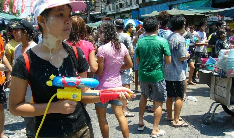 Anutin tells Khao San Road operators to forego Songkran water-splashing events