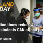 Thailand News Today | Quarantine times reduced, foreign students CAN attend protests | March11 | Thaiger