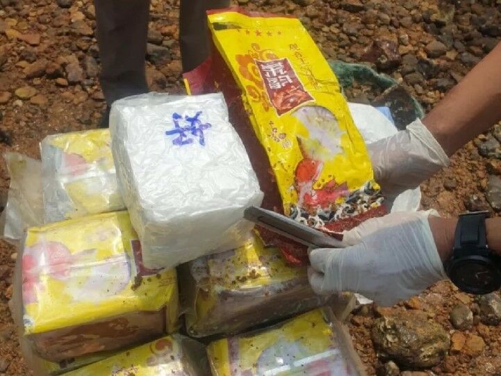 More methamphetamine found on Thailand beach, suspected to be linked to sunken vessel