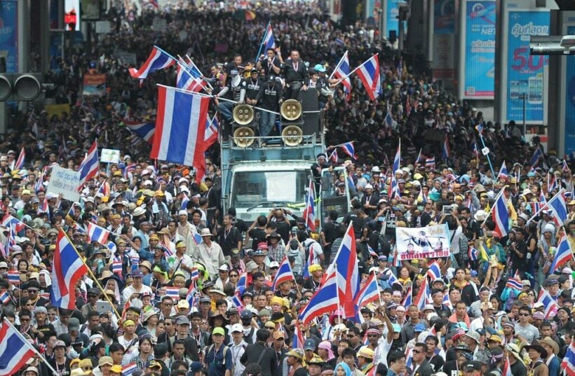 Attendance on the wane for Thai democracy protests