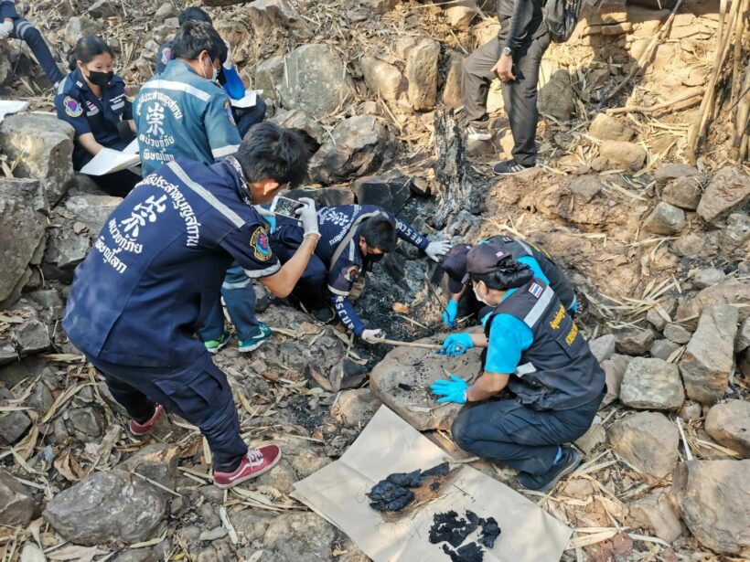 Woman’s charred remains found near northern Thailand rubber plantation