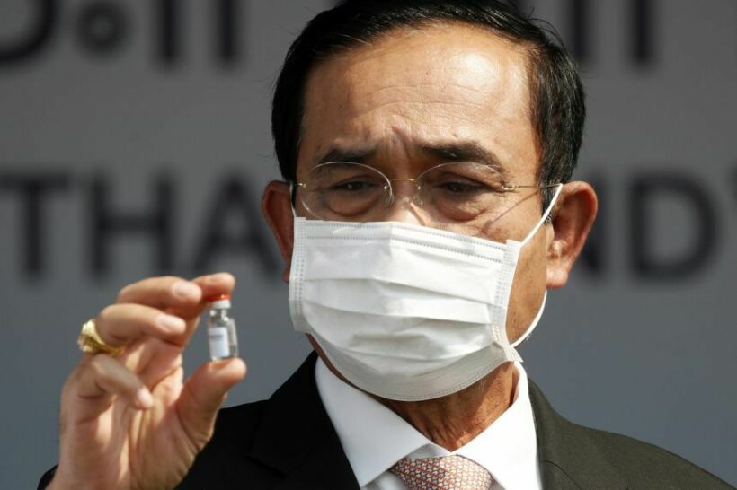 Thai PM says Covid-19 jab is safe, urges people to get vaccinated