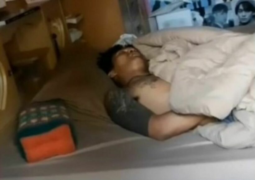 Man falls asleep while allegedly robbing a home in Phetchabun – VIDEO