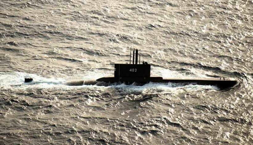 Indonesian submarine with 53 crew on board missing off Bali coast