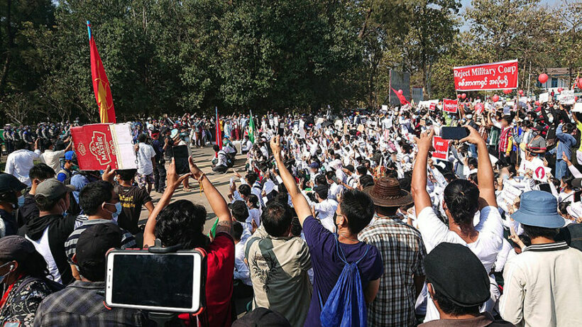 Two years ago today: the Burmese military coup