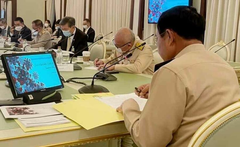 Thai PM fined 6,000 baht for not wearing face mask during Cabinet meeting