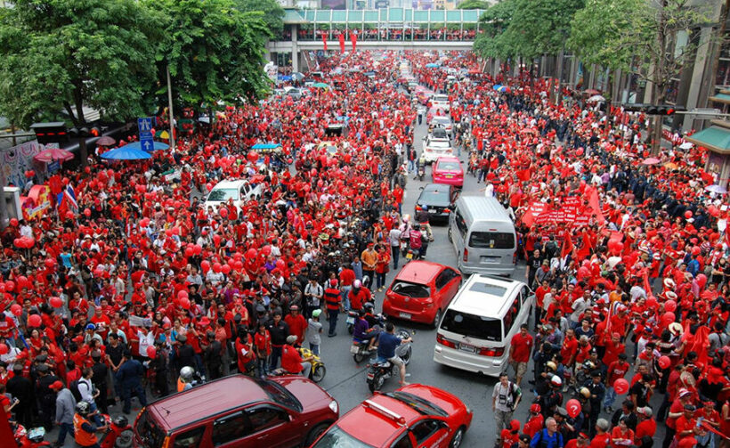 Red Shirts leader vows to hold April 4 protest aimed at toppling government