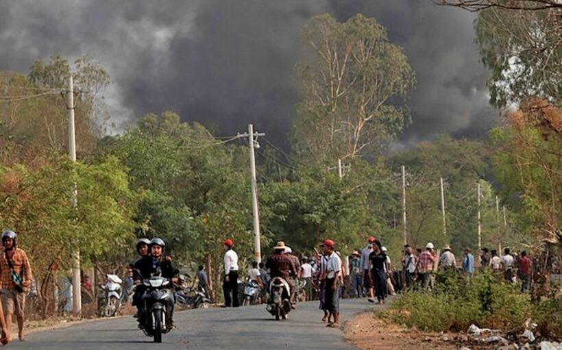 More bitter clashes yesterday in Myanmar with the toll rising to 618