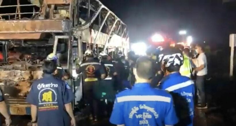 5 killed, including 2 children, in north east Thailand bus disaster