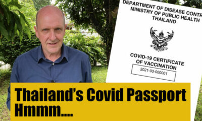 Thailand’s covid vaccine passport – will it only be used for travel? | Thaiger