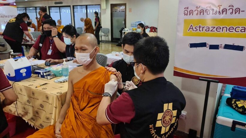 Monk dies after getting Covid-19 vaccine, 3 others treated at the hospital