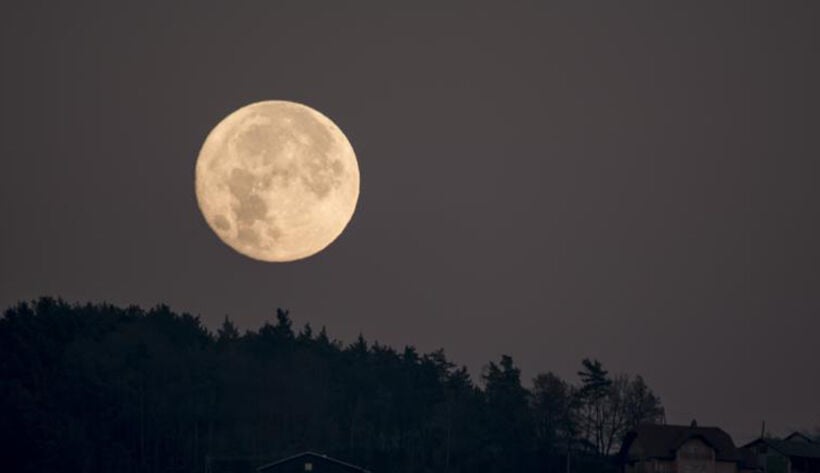 Tuesday’s full moon will be a SUPER full moon