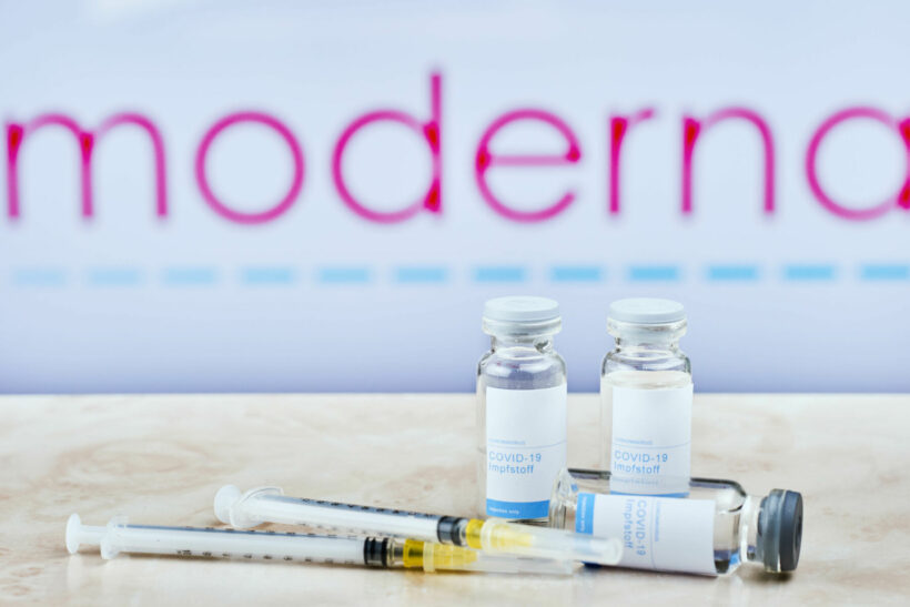 5 million Moderna vaccines for Thailand, half of expectation