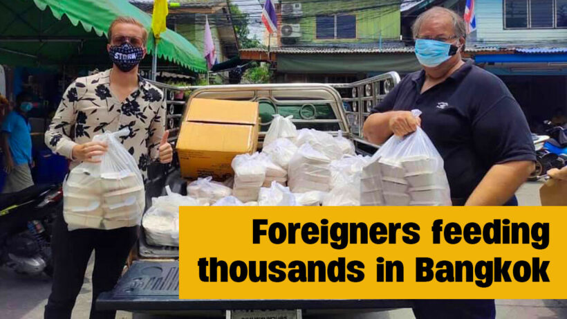 Foreigners feeding thousands in Bangkok’s Klong Toey slums during Covid