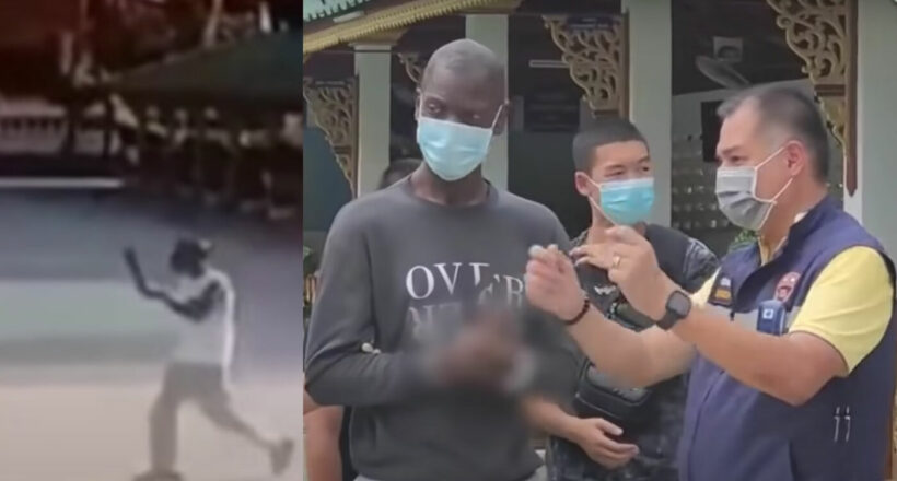 British man with a machete in Chiang Mai temple arrested