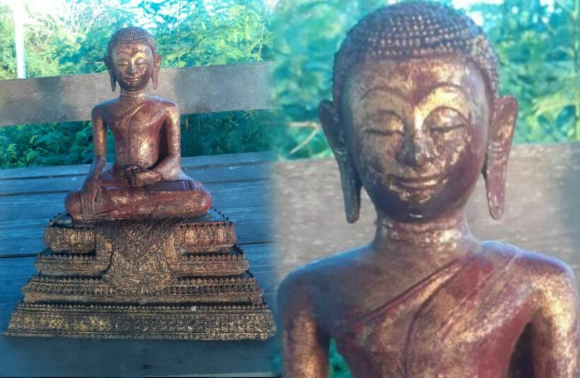 Priceless Buddha statue stolen in March found at a bus stop