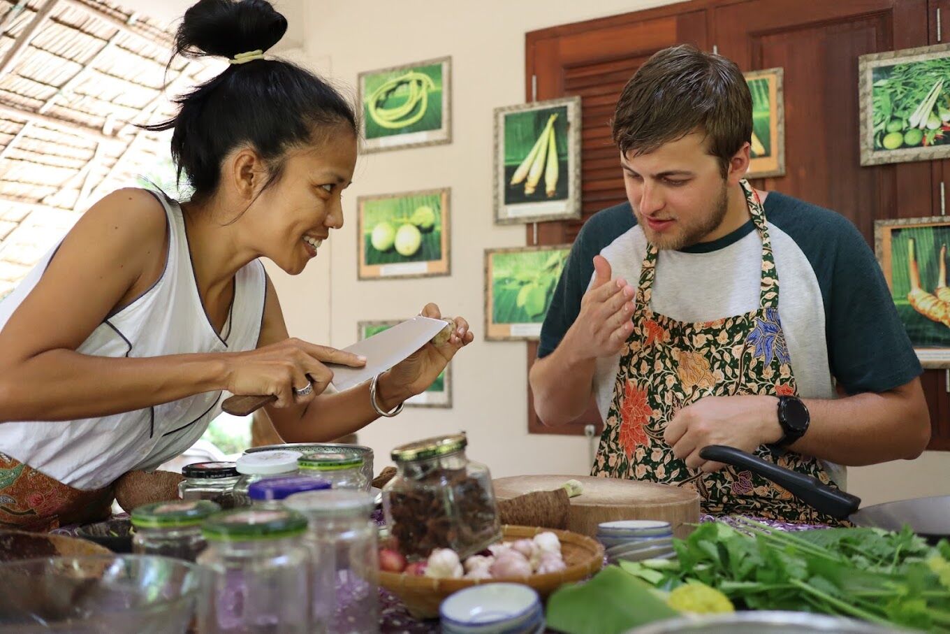 Thai cooking school