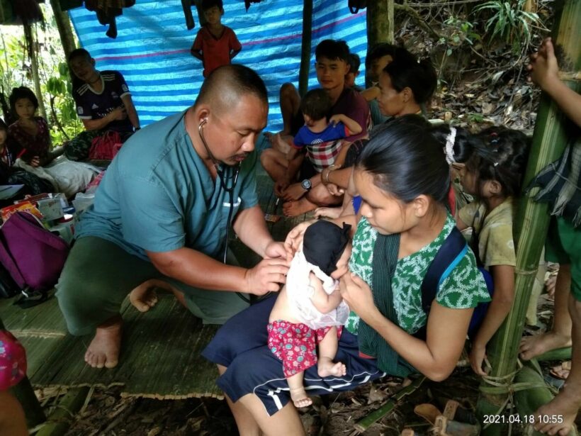 UN representative talks with Thai officials to help refugees fleeing Myanmar