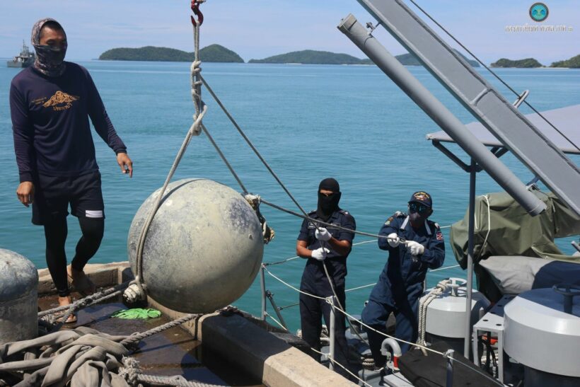 Fishermen find space debris off the coast of Phuket