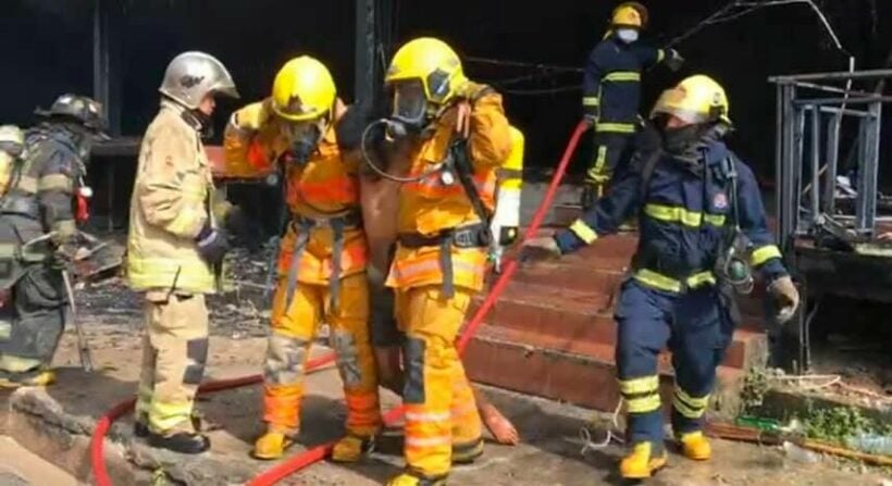 Fire in Rayong kills 1, injures 6