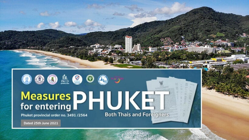 Latest info for arriving in Phuket from July 1 – Sandbox update